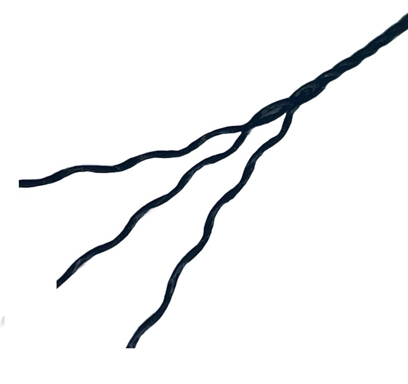 item4ever Bonded Nylon Sewing Thread #92 T90 1850yds for Outdoor, Upholstery (Black) - Image 2